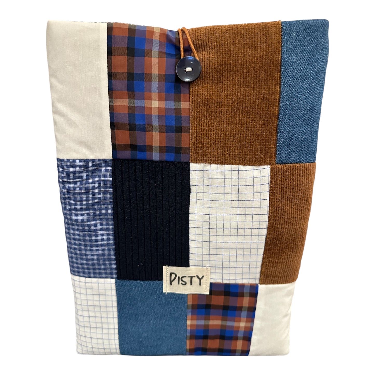 Grande Housse à Livres Patchwork