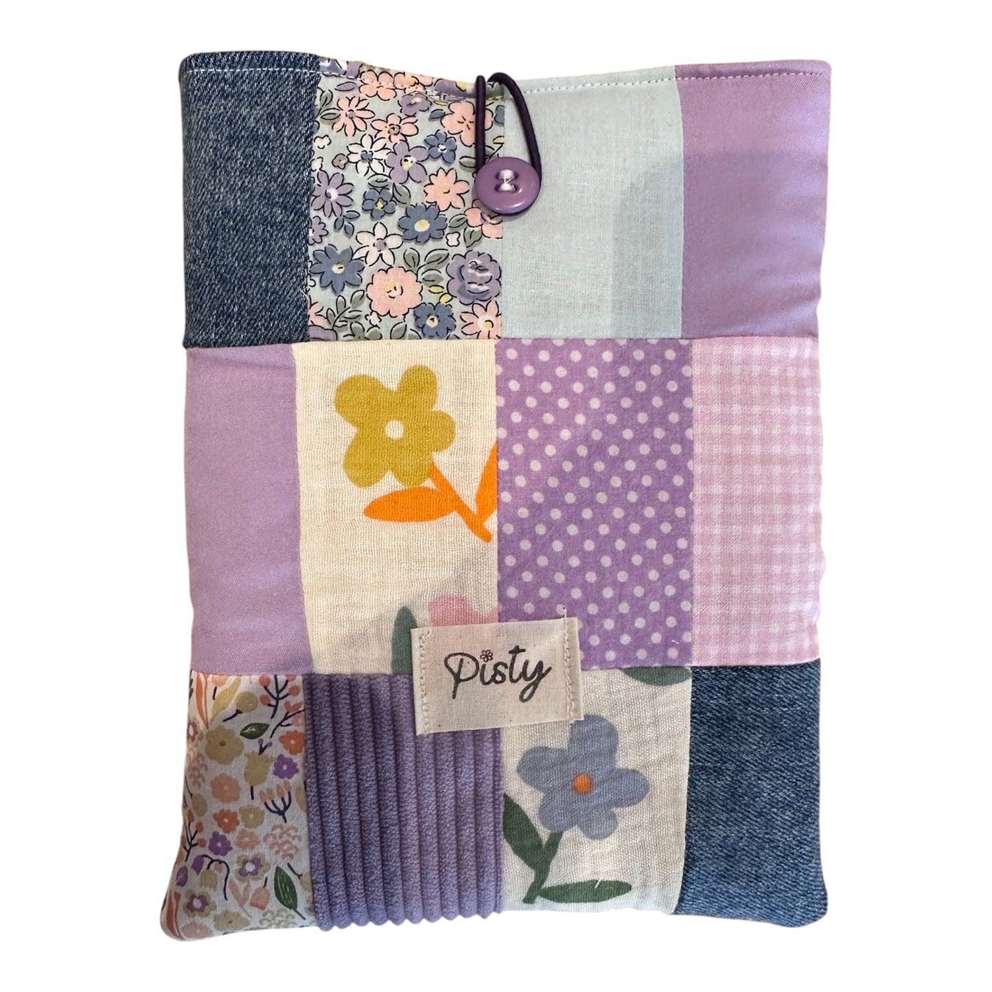Petite Housse à Livres Patchwork