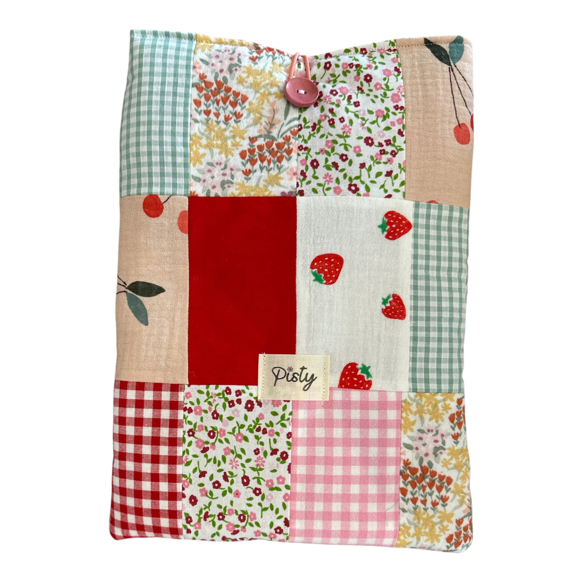 Grande Housse à Livres Patchwork