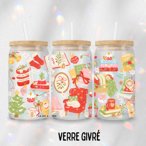 Verre à Paille "Cozy Christmas"