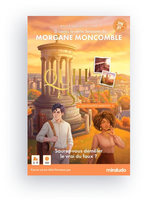 Quill & Snake : le jeu de société inspiré d'Un Automne pour te pardonner