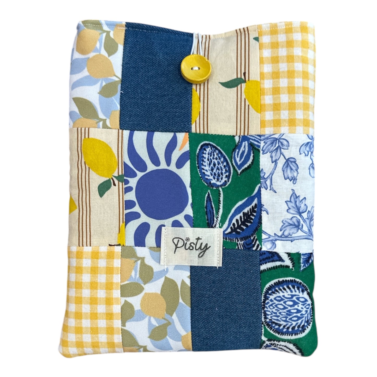 Petite Housse à Livres Patchwork