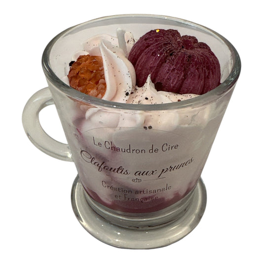 Bougie Clafoutis aux prunes