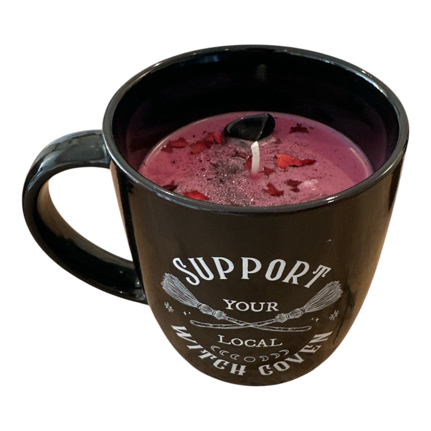 Bougie Mug Witch Coven - Cerise Noire