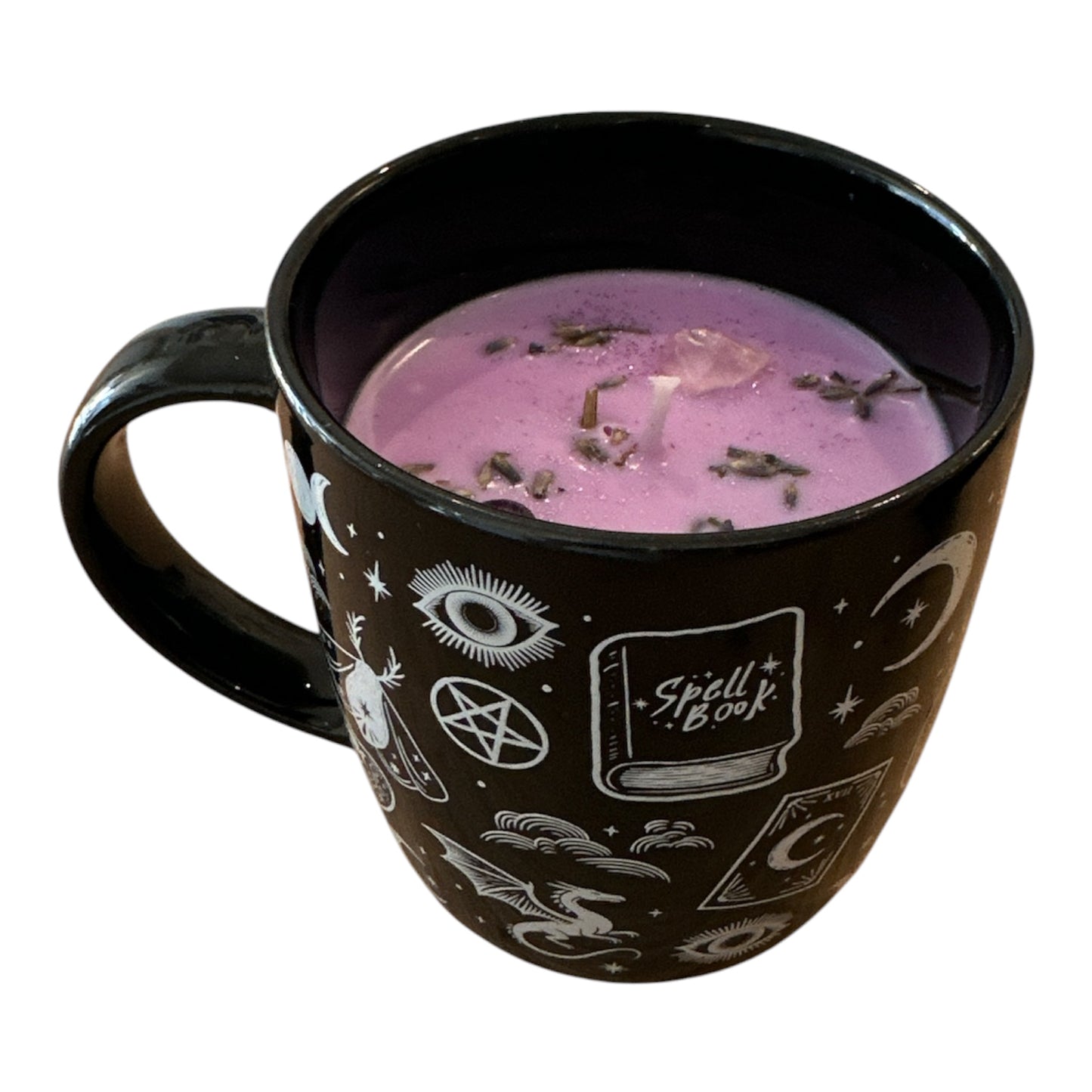 Bougie Mug Spell Book - Lavande