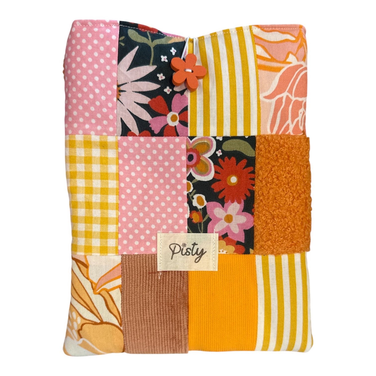 Petite Housse à Livres Patchwork