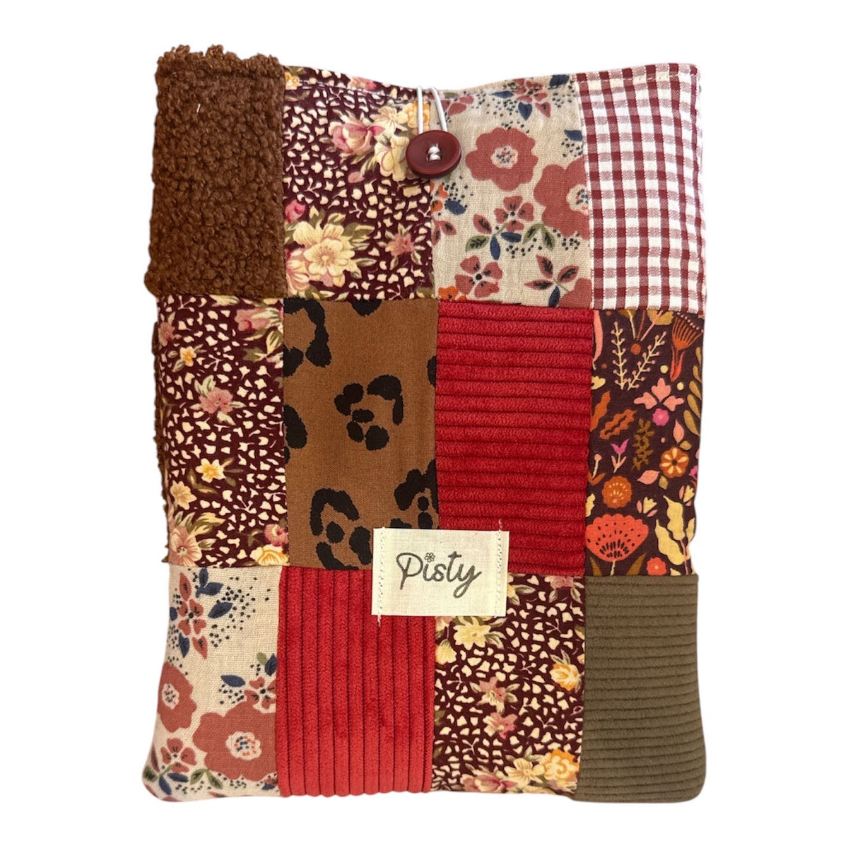Petite Housse à Livres Patchwork