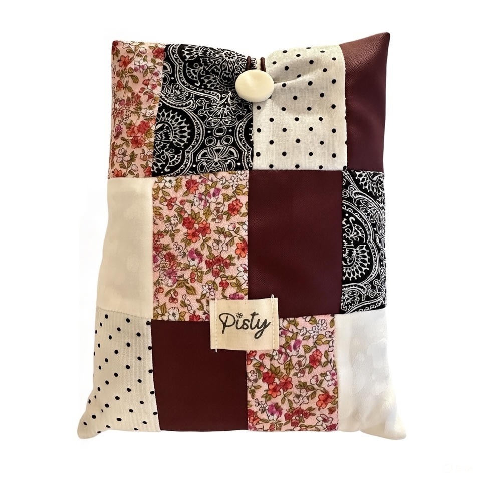 Petite Housse à Livres Patchwork