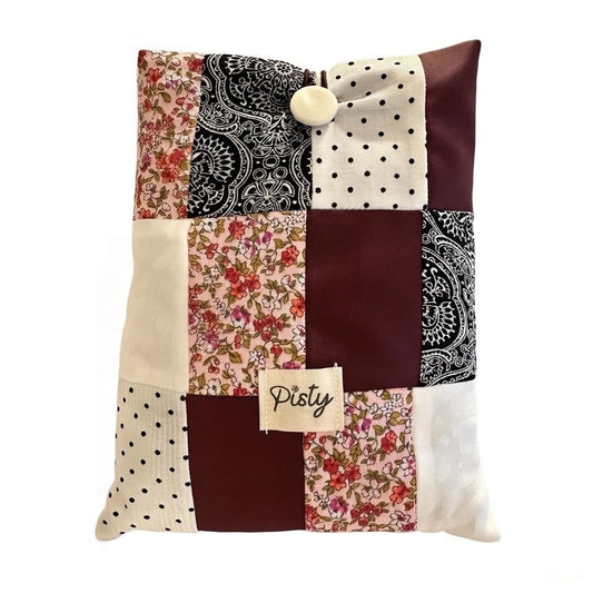 Petite Housse à Livres Patchwork