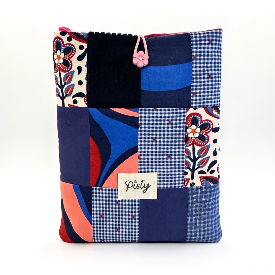 Petite Housse à Livres Patchwork