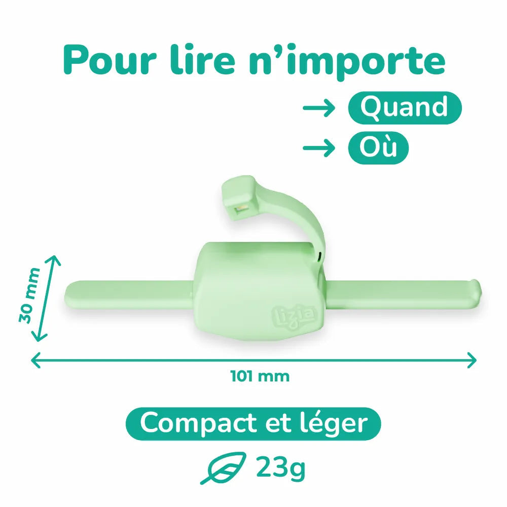Lampe de lecture - Lizia - Vert