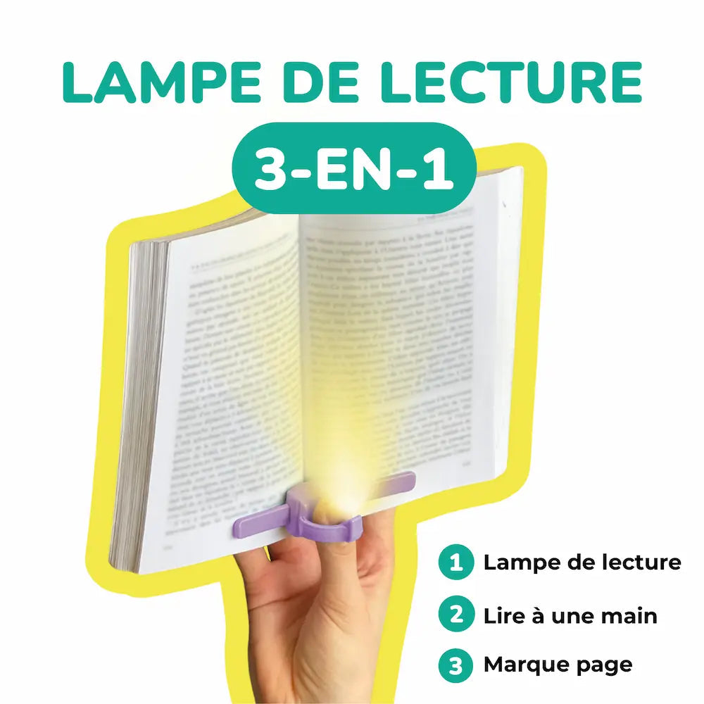 Lampe de lecture - Lizia - Violet