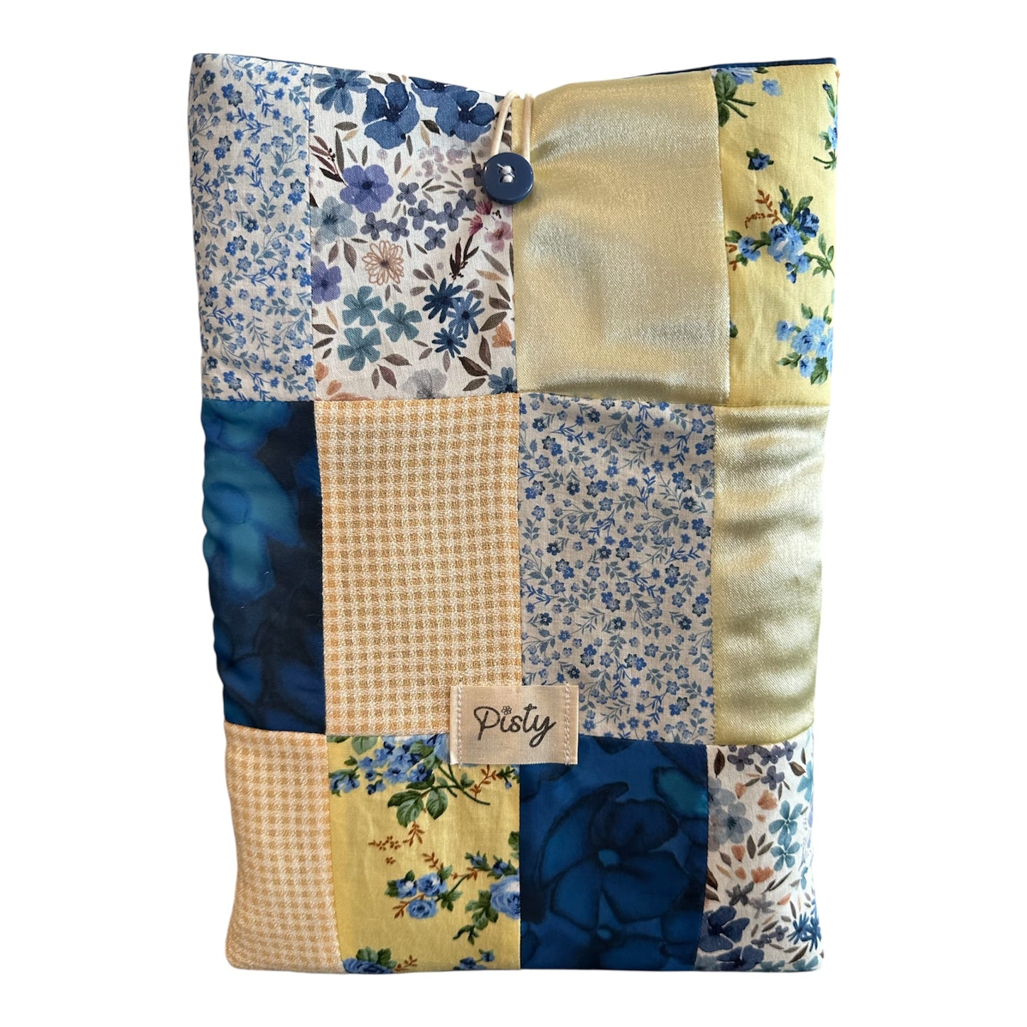 Grande Housse à Livres Patchwork