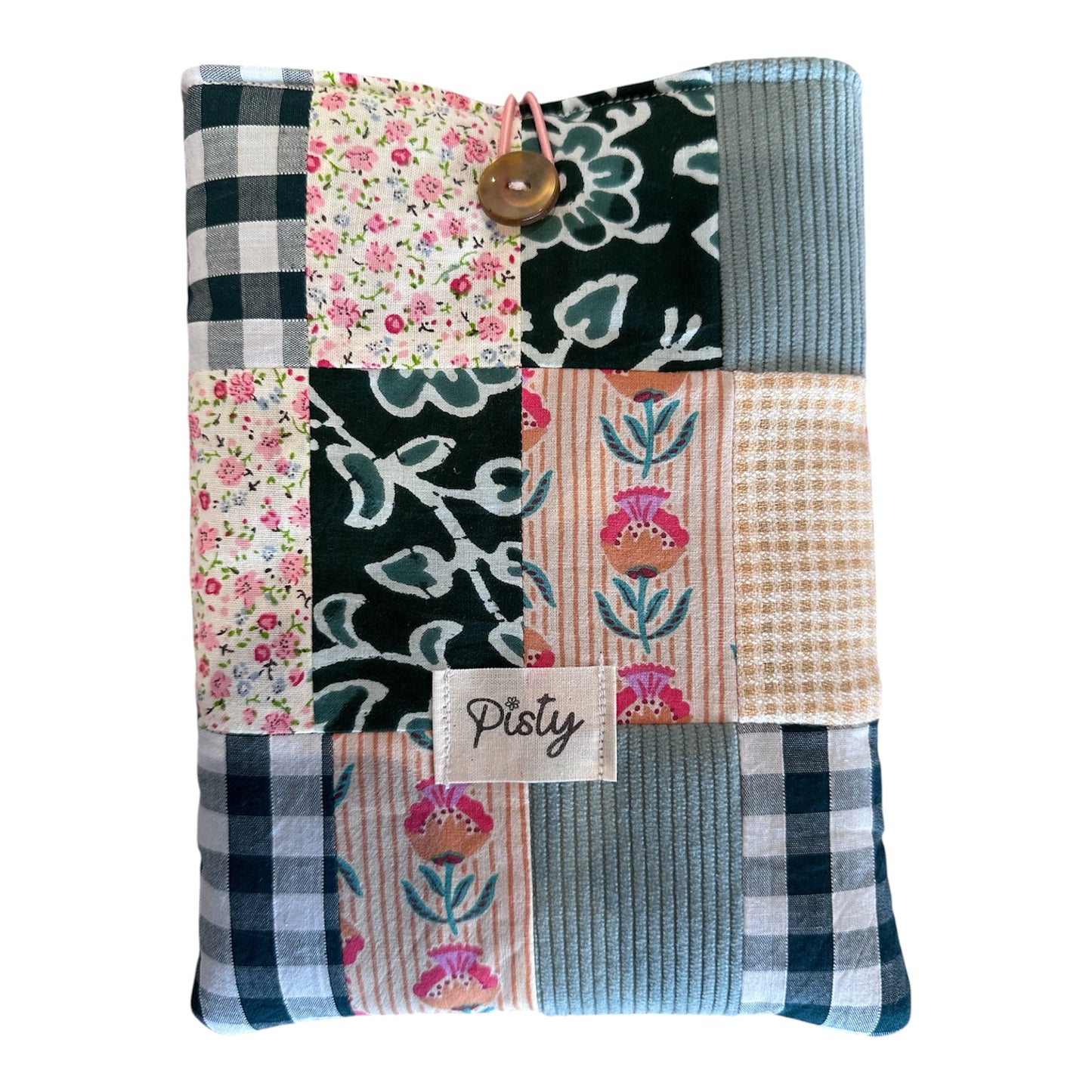 Petite Housse à Livres Patchwork