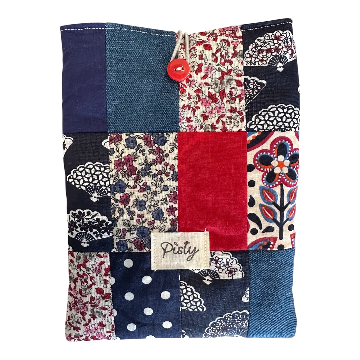 Petite Housse à Livres Patchwork