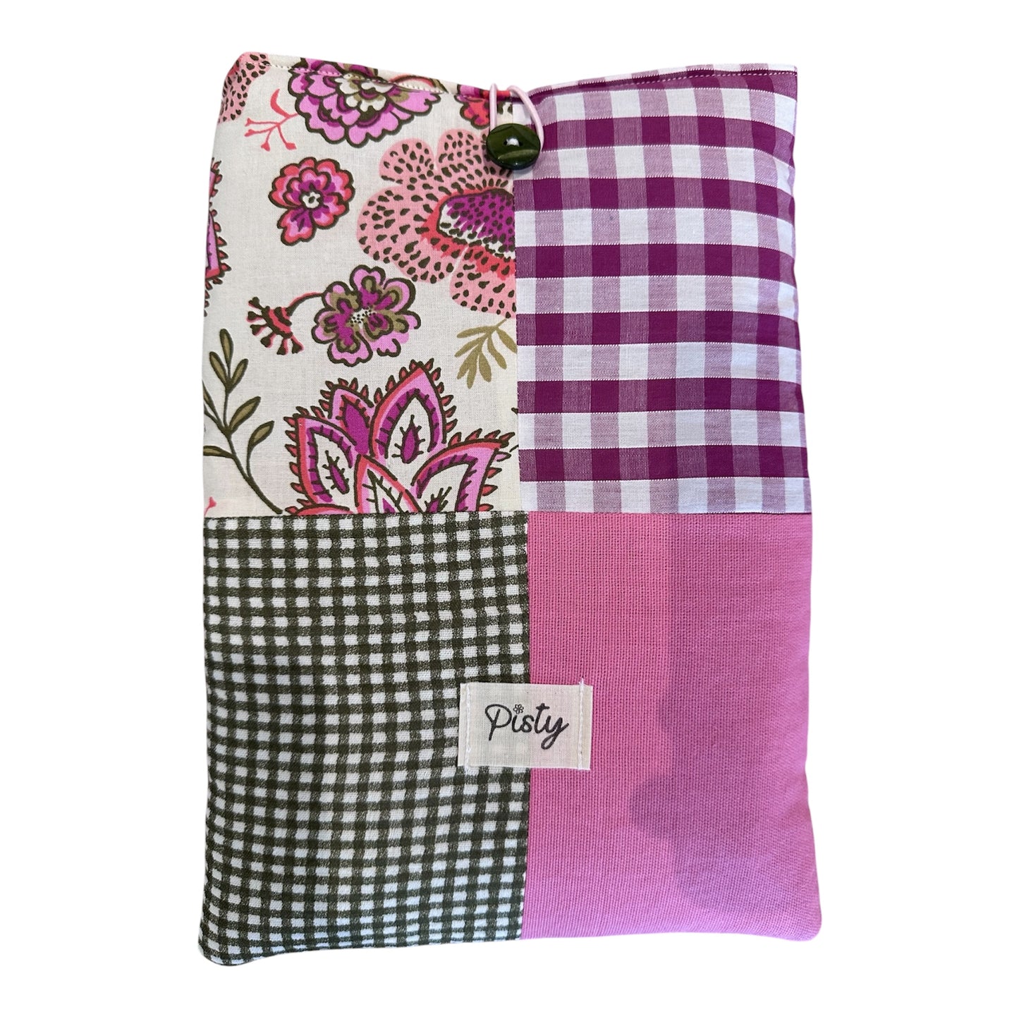 Grande Housse à Livres Patchwork