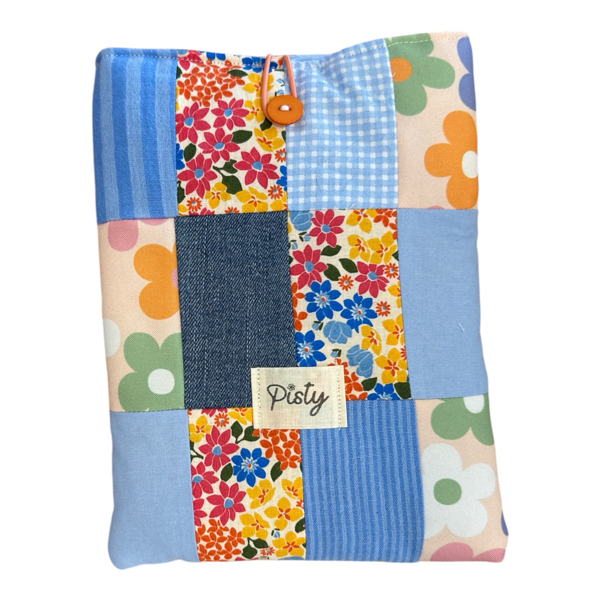 Petite Housse à Livres Patchwork