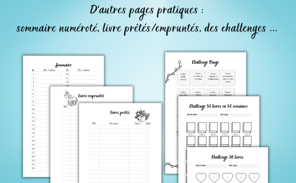 Carnet de lecture : Spécial Romance (Relié)