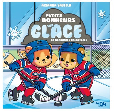 Petits bonheurs sur glace - 40 adorables coloriages