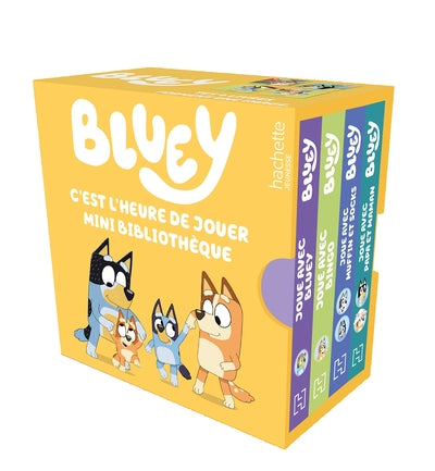 Bluey - Mini bibliothèque - C'est l'heure de jouer