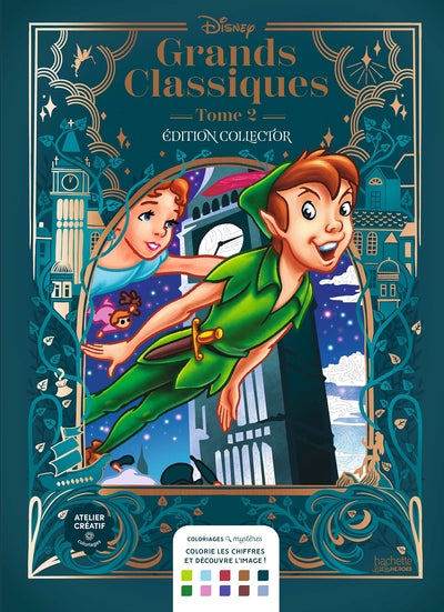 Coloriages Mystères Disney - Grands classiques Tome 2 - Collector